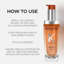 Kérastase Discipline, Daily Conditioning & Calming Hair Oil Treatment, For Dry & Frizz-prone Hair, Oléo-Relax Morpho Huile