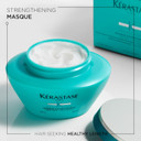 Kérastase Resistance, Strengthening & Smoothing Mask, For Long Hair, With Creatine R & Amino Acid, Masque Extentioniste, 200ml
