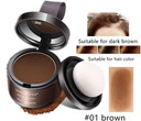 Hairline Powder, Hair Shadow, Hair Root Concealer, Hairline Shadow Cover Up Powder Use for Filling in Thinning Hair, Hair Root Concealer For Makeup for Men and Women, Brown
