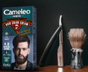 Cameleo Men - Permanent Hair Dye | Medium Brown Colour for Hair Beard & Moustache | Natural Colour Effect in 5 Minutes | Cover Grey Hair | Ammonia FREE | 30ml