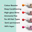 Josh Wood Colour Glaze (Blue) - Semi-permanent Hair Mask - Ammonia-free - Conditions and Nourishes - Lasts Up to 3-5 Washes - For Blonde Hair - 100% Vegan - Cream (100ml)