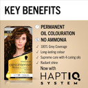 Schwarzkopf Oleo Intense Permanent Oil Colour 4-18 Mocha Brown Hair Dye, 100% Grey Coverage, Conditioner with HaptIQ System, Long-Lasting Colour, Ammonia Free Hair Dye