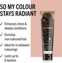 Schwarzkopf Hair Gloss Shine Treatment Cacao Brown 150ml, Semi-Permanent Hair Dye, Temporary Hair Treatment to Condition and Colour Hair, Contains Coconut Oil, Enhances Colour and Reduces Breakage