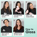 Josh Wood Colour Glaze (Peach Blush) - Semi-permanent Hair Mask - Ammonia-free - Conditions and Nourishes - Lasts Up to 3-5 Washes - For Blonde Hair - 100% Vegan - Cream (100ml)