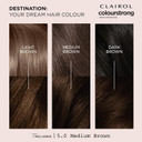 Clairol Colour Strong Permanent Hair Dye - 5.0 Medium Brown