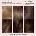Clairol Colour Strong Permanent Hair Dye - 6.0 Light Brown