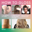 Josh Wood Hair Gloss (Icy Blonde) - Semi-permanent gloss refreshes and conditions hair colour - Removes brassy tones - Lasts up to 6 washes - 100% Vegan - Cream (100ml)