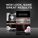 John Frieda Precision Foam Colour 4Bg, Salon Finish Hair Dye, 100 Percent Grey Coverage, Dark Chocolate Brown, 1 Count (Pack Of 2)