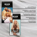 BLEACH LONDON Total Bleach Kit x BLEACH LONDON White Toner Kit, For Creating a Cool Blonde Base