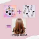 Josh Wood Colour Miracle Kit - Permanent Colour 6.0 and Miracle Shot,62% LESS BREAKAGE, 2.7 TIMES STRONGER HAIR, 38% LESS COLOUR FADE, Covers 100% of grey, Ammonia free