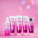 The Curl Company Hold and Body Foaming Mousse (200 ml) - Defines Curls and Waves, Eliminates Frizz and Smoothes Unruly Flyways; Professionally Formulated with Curplex and Nourishing Moringa Oil