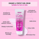 The Curl Company Enhance & Perfect Curl Cream (200ml) - Professionally Formulated with Nourishing Curplex with Moringa Oil. Experts in Curls & Waves