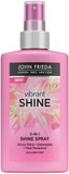 John Frieda Vibrant Shine Weightless Detangling Heat Protection 3-in-1 Spray 150ml, White