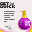 Bed Head by TIGI Small Talk Thickening Cream 240ml  Volumising Hair Styling Cream for Fine and Flat Hair, Frizz Control