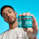 Johnny's Chop Shop - Curl Respect Cream, Lightly Moisturising, Medium Hold, Curl Defining Cream for Men (100g)