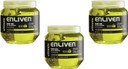 3 X ENLIVEN HAIR GEL WITH PRO VITAMIN B5 FOR ULTIMATE HOLD 250ML YELLOW. 502153