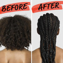 EBIN NEW YORK Braid Formula Conditioning Gel, Medium Hold, 6.35oz | Great for Braiding, Twisting, Edges, No Residue, No Flaking, Strong Hold, High Shine, Smoothing with Clean & Aloe Vera Scent