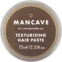 ManCave Texturising Hair Paste for Men, Natural Looking Texture and Definition with Panthenol, Arginine and Caffeine, Flexible and Reworkable Hold, Natural, Vegan, Cruelty Free, 75 ml