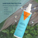 Valquer Laboratorios â Sonnenschutzspray für das Haar â Schützt das Haar gegen Sonne, Salz und Chlor â Mit Revierbalsam und Vitamin B5 â Tahitianischer Monoi, einzeln, 300 ml