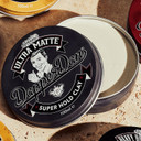 Dapper Dan Super Hold Ultra Matt Clay 100ml, clear