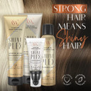 Charles Worthington ShinePlex Glossing Mist, for Frizzy Hair, Nourishing and Weightless Finishing Spray, Salon Treatment for Smoother Hair, 150 ml