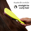 Tangle Teezer Ultimate Detangler Hairbrush - For Wet & Dry Hair - Detangling Brush for All Hair Types - Two-Tiered Teeth Reduce Breakage & Eliminate Knots - Hyper Yellow & Rosebud Pink