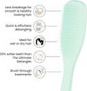Tangle Teezer Fine and Fragile Ultimate Detangler Hairbrush for Coloured, Fine & Thin Hair - Two-Tiered Soft Flex Teeth Reduce Breakage & Pulling - Gentle on Delicate Hair - Hypnotic Heather Tangle Teezer Fine and Fragile Ultimate Detangler Hairbrush for Coloured, Fine & Thin Hair - Two-Tiered Soft Flex Teeth Reduce Breakage & Pulling - Gentle on Delicate Hair - Hypnotic Heather