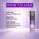 John Frieda Frizz Ease Moisture Barrier Firm Hold Hairspray & Curl Reviver Mousse with Heat Protection: 250ml,200ml