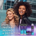 John Frieda Frizz Ease Moisture Barrier Firm Hold Hairspray & Curl Reviver Mousse with Heat Protection: 250ml,200ml