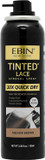 EBIN NEW YORK Tinted Lace Spray - Quick Dry, Water Resistant, No Residue, Even Application, Matching Skin Tone, Natural Look (3.38 oz/100ml - Medium Brown)