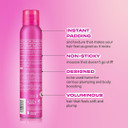 Lee Stafford Volumising Hair Mousse | Styling - Add Volume & Texture to Fine Frizzy Hair, Flexible Body Boosting Foam with Strong Hold, Great for Curly Hair, Mega Root Lift, 200 ml