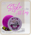 EBIN NEW YORK 24 Hour Edge Tamer Refresh  Extreme Firm Hold, 8.25 Oz, Acai Berry  No Flaking, No White Residue, Shine and Smooth with Argan Oil & Castor Oil