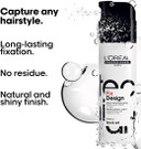 L'Oréal Professionnel Tecni.ART Fix Design Strong Hold Hair Spray, Natural Looking Shiny Finish, No Residue, 200ml