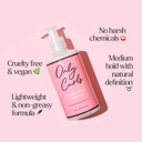 Only Curls Enhancing Curl Gel, 250ml, Curly Hair Product, Curl Enhancer & Frizz-Control, Lightweight Styling Gel, Medium Hold, Soft, Defined, Frizz-Free Curls, Cast-Free, For All Curly Hair Types