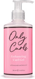 Only Curls Enhancing Curl Gel, 250ml, Curly Hair Product, Curl Enhancer & Frizz-Control, Lightweight Styling Gel, Medium Hold, Soft, Defined, Frizz-Free Curls, Cast-Free, For All Curly Hair Types