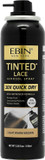 EBIN NEW YORK Tinted Lace Spray 3.38oz/ 100ml - Light Warm Brown | Quick Drying, Water Resistant, No Residue, Even Application, Matching Skin Tone, Natural Look