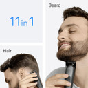 Braun 6-in1 All-in-One Style Kit Series 3, Male Grooming Kit with Beard Trimmer, Hair Clippers & Precision Trimmer, with Lifetime Sharp Blades, Gifts for Men, UK 2 Pin Plug, MGK3420, Black