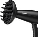 BaByliss Turbo Smooth Hair Dryer - 2200W Powerful Blow Dryer, Large Diffuser, Ionic Frizz-Free Conditioning, 3 Heat & 2 Speed Settings, Black, 5572U