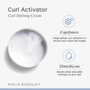 Philip Kingsley | Curl Activator | Curl Defining and Enhancing Cream | For Curly and Wavy Hair types | Natural Curl Enhancer Styling Product with Medium Hold | 100ml