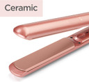 BaByliss Rose Gold Hair Straighteners - Ceramic Plates for Smooth Styling, Multi-voltage Worldwide use, Ultra-fast 15 Second Heat Up, 3 Heat Settings Up To 235°C, 2598BU BaByliss Rose Gold Hair Straighteners - Ceramic Plates for Smooth Styling, Multi-voltage Worldwide use, Ultra-fast 15 Second Heat Up, 3 Heat Settings Up To 235°C, 2598BU