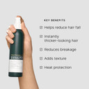 Philip Kingsley | Density Thickening Protein Spray | Volumizing Spray Treatment for Hair Loss and Thinning, Fine, Fragile and Damaged Hair | 120ml