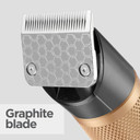 BaByliss Graphite Precision Hair Clipper, Cord/Cordless, Quick Charge