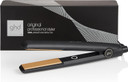 ghd Original Hair Straightener & Styler (Upgraded) - for Sleek, Smooth & Soft Styles with Enhanced Shine, No Extreme Heat Damage - for All Hair Types - (UK Plug)
