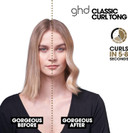 ghd Curve® Curl Tongs, For Lasting Healthy-Looking Curls, With Ultra-Zone Technology And Optimum Styling Temp 185ºC, Protective Cool Tip, Auto Sleep Mode