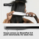 L'Oréal Professionnel Steam Hair Straightener & Styling Tool, For All Hair Types, SteamPod 3, UK Plug