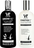 Hair Growth Shampoo & Conditioner by Watermans UK Biotin, Argan Oil, Allantoin, Rosemary, Niacinamide, Lupin. Male & Female Hair Loss Products