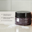 New Nordic Hair Volume Repair Mask - Promote Hair Growth for Dry Damaged Hair - Coconut & Castor Oil - Balance, Volumise & Strengthen - 300 ml Jar