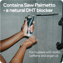 Sons Hair Growth Shampoo For Men. DHT Blocker. Thickening Formula Promotes Strong & Thick Regrowth. Contains Saw Palmetto, Argan Oil, Caffeine, & Rosemary. 3 Month Supply. Made in Europe