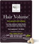 New Nordic Hair Volume 90 Tablets - Clinically Proven Hair Growth Vitamins - Biotin, Zinc & Apple - Visibly Thicker & Shiny Hair - for Women & Men