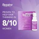 Regaine for Women 2% Minoxidil Regular Strength Scalp Solution for Hair Regrowth (1x 60 ml), Scientifically Proven to Help Stop and Reverse Hereditary Female Hair Loss, Revitalise Hair Follicles
